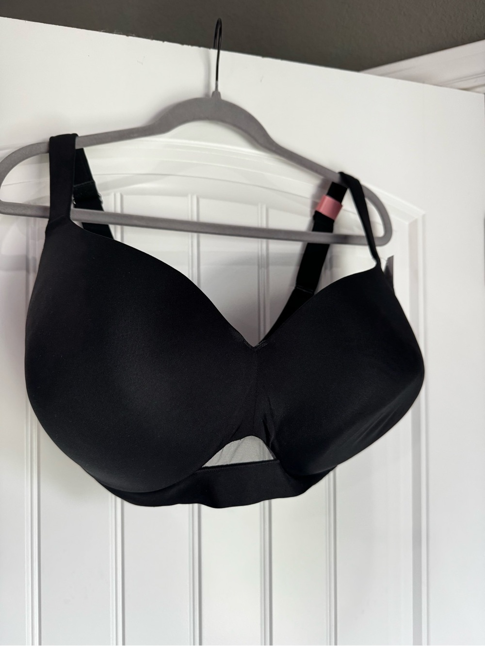 Cacique Comfort Bliss Lightly Lined Balconette Bra 36K Black NWT